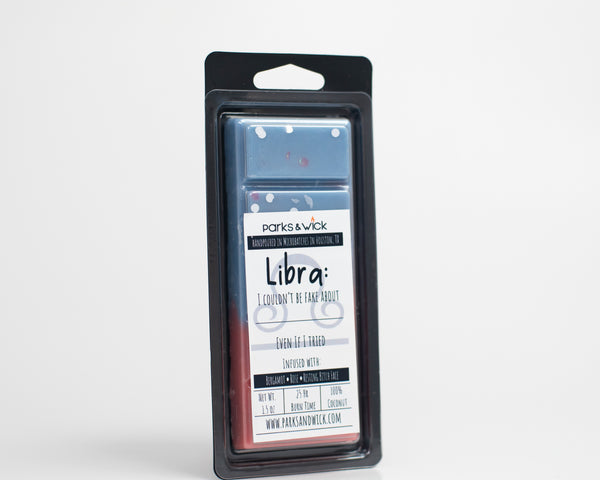 Libra Zodiac Wax Melt | Libra Snap Bar Wax | Parks and Wick