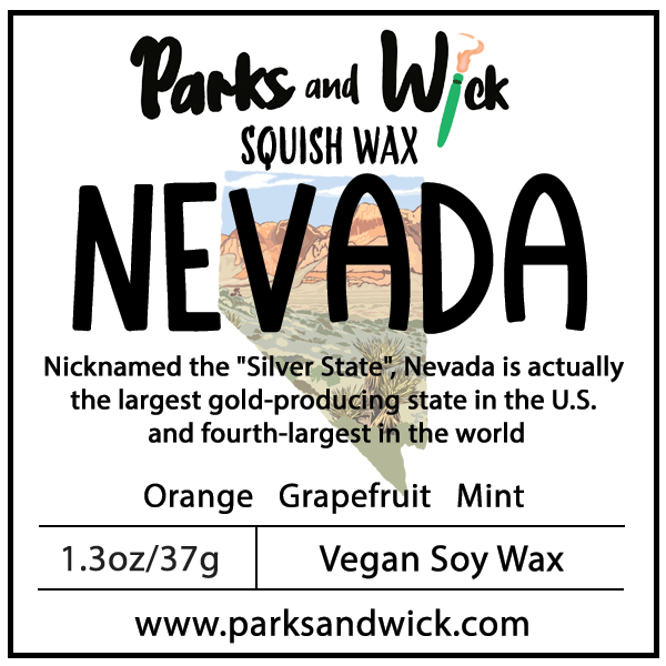 Nevada State Squish Squeezable Wax Melt