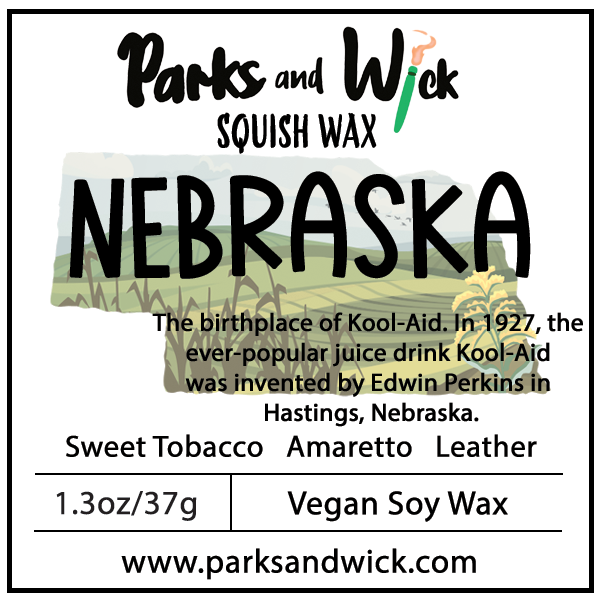 Nebraska State Squish Squeezable Wax Melt