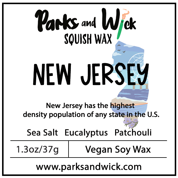 New Jersey State Squish Squeezable Wax Melt