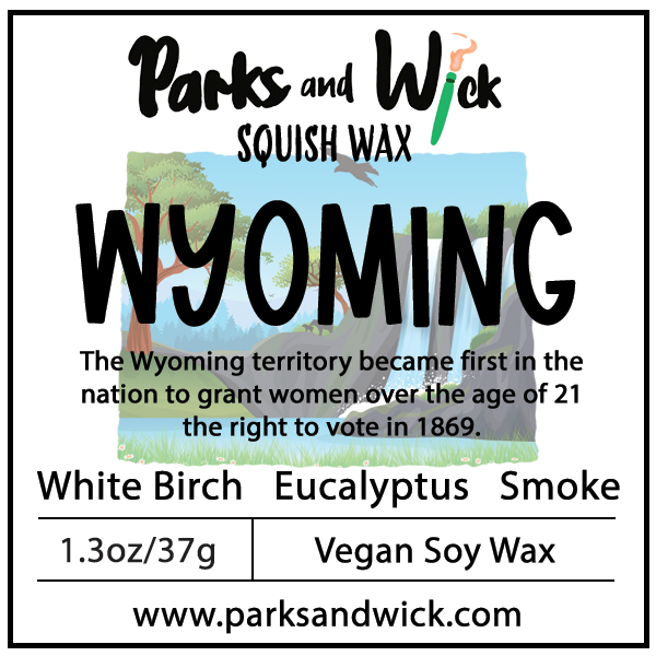 Wyoming State Squish Wax