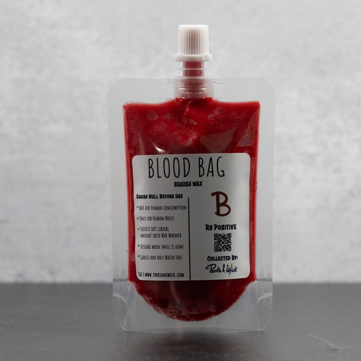 Blood Bag Squish Wax