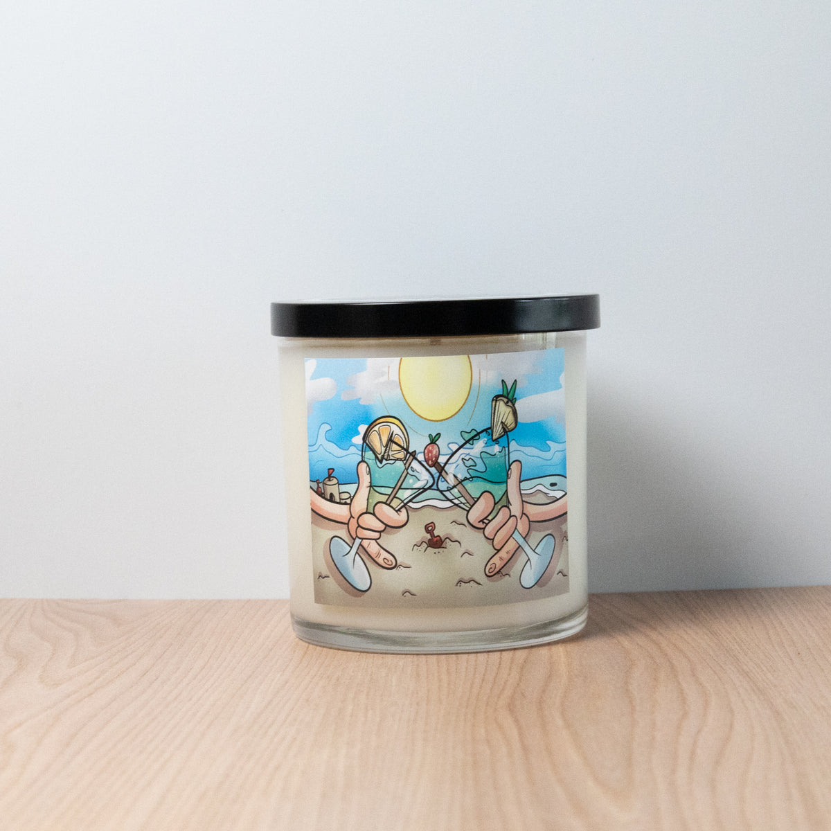 Beach Scented Candle | Palm Beach Candle | Parks and Wick