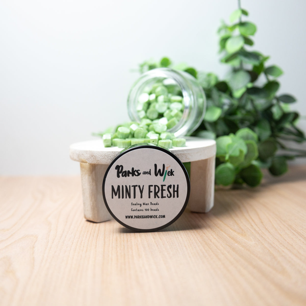Minty Fresh Wax Seal Beads