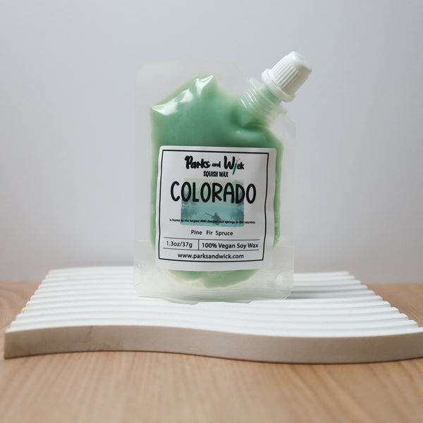 Colorado State Squish Wax | Colorado State Wax | Parks and Wick