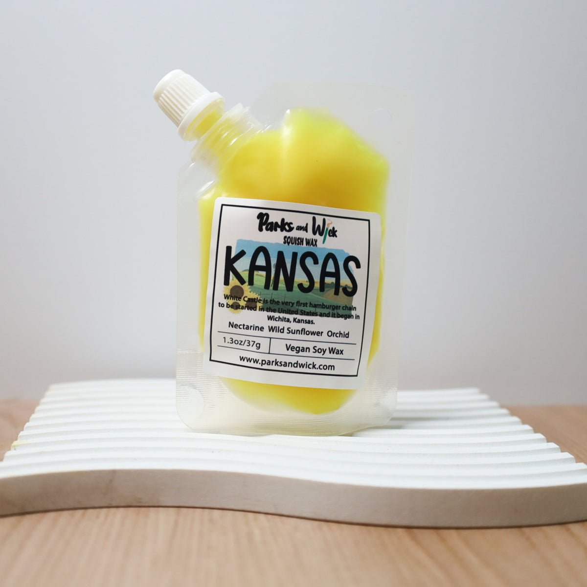 Kansas State Squish Wax | Kansas Wax Melts | Parks and Wick